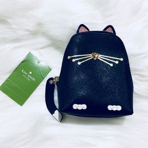 Kate Spade Jazz Things Up Cat Coin Purse